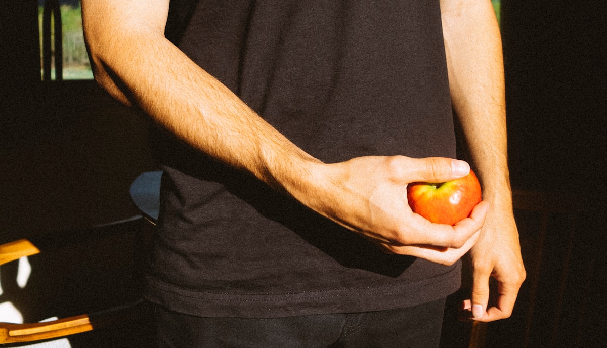 Physiotherapist demonstrating joint care techniques